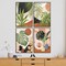 4 Pack Framed Paint By Numbers Green Plants Kit for Adults Beginners – 8x12 Inch DIY Acrylic Painting Set with Wooden Easel, Easy Botanical Wall Art for Home Decor & Gift